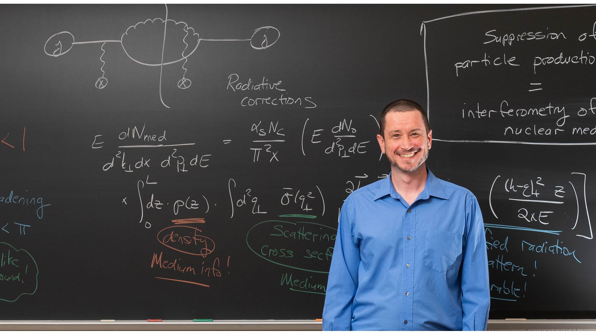 Dr. Matthew Sievert, NMSU physics assistant professor and principal investigator on the project